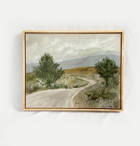 Bridger Valley - Original 14" x 11" acrylic on birch panel (free shipping included)