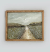 Load image into Gallery viewer, Dandelion Fields - Original 10&quot; x 8&quot; framed acrylic on canvas panel (free shipping included)