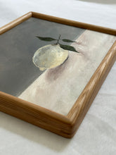 Load image into Gallery viewer, Lemon I - Original 10&quot; x 8&quot; framed acrylic on canvas panel (free shipping included)