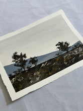 Load image into Gallery viewer, Midwest Land I - Original 8&quot; x 6&quot; on handmade deckled edge paper (free shipping included)