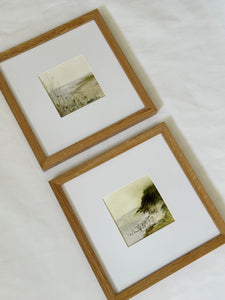 Vintage Gift Box - Set of 2 Framed Prints - G10