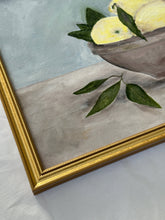 Load image into Gallery viewer, Lemon II - Original 16&quot; x 12&quot; acrylic on canvas panel (free shipping included)