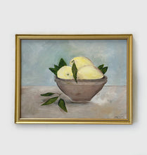 Load image into Gallery viewer, Lemon II - Original 16&quot; x 12&quot; acrylic on canvas panel (free shipping included)