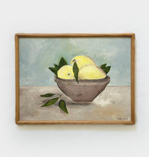 Load image into Gallery viewer, Lemon II - Original 16&quot; x 12&quot; acrylic on canvas panel (free shipping included)