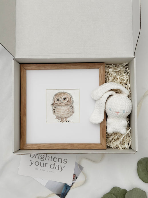 Baby Owl - New Baby Gift Box - G2